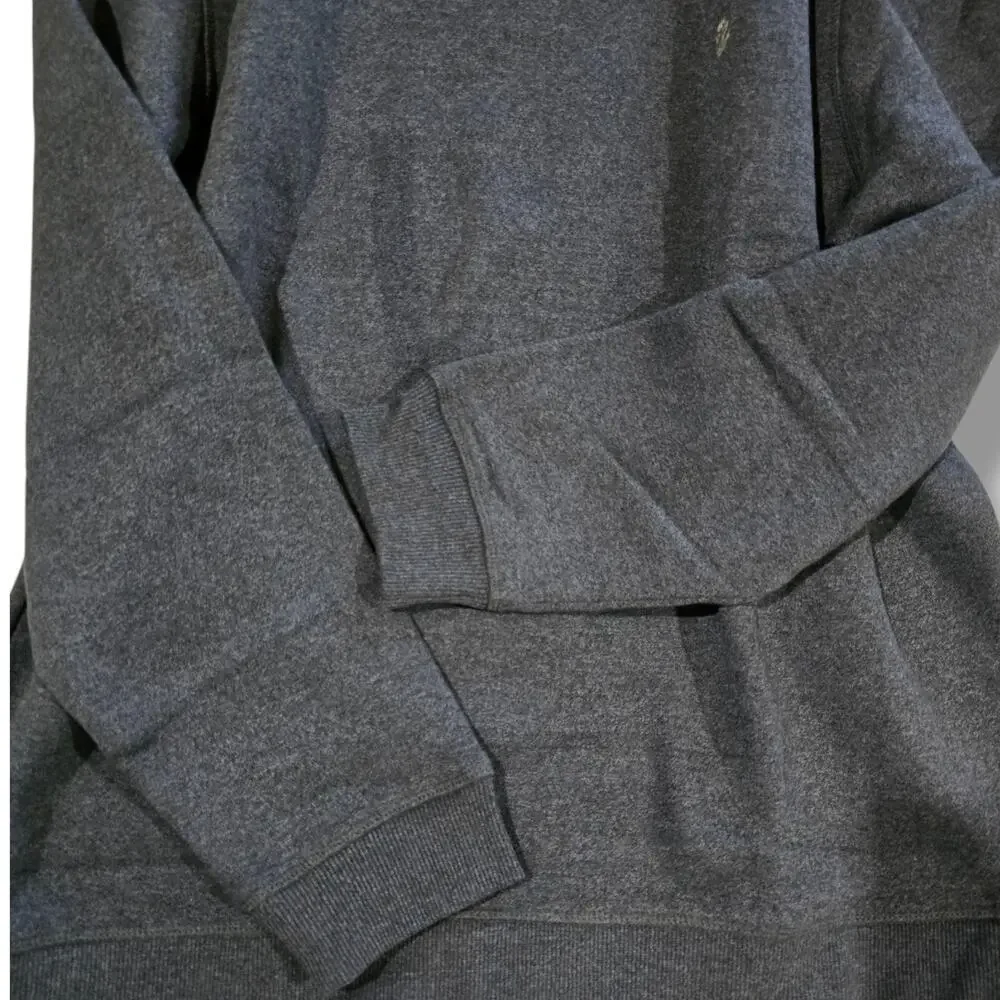Izod men's black advanced performance stretch jasper fleece crewneck Sweater xl